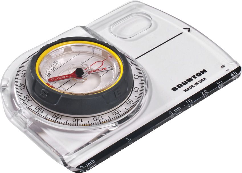 Brunton Tru Arc5 Baseplate Compass with Ruler and Magnifier
