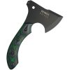 BucknBear Tactical Army Hatchet D2 Steel Black Green Handle
