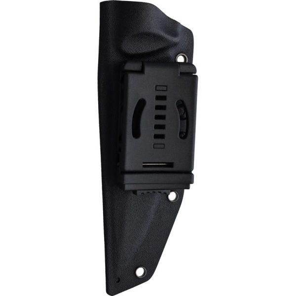 BucknBear Fixed Blade D2 Steel 6in Knife Black Green Canvas