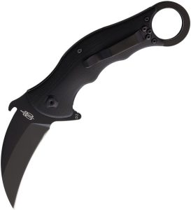 BucknBear Tactical Karambit Linerlock Folding Knife D2 Steel