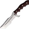 BucknBear Tanto Tracker Red Micarta Fixed Blade Knife 440SS