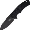 BucknBear Blue Fin Framelock - Black G10 Handle
