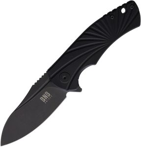BucknBear Blue Fin Framelock - Black G10 Handle