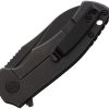 BucknBear Blue Fin Framelock - Black G10 Handle