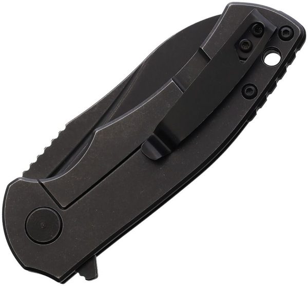BucknBear Blue Fin Framelock - Black G10 Handle
