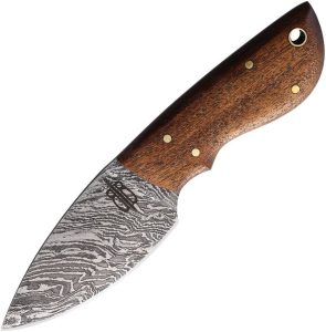 BucknBear Mini Skinner Fixed Blade Damascus Steel Knife