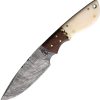 BucknBear Hunter DP Fixed Blade Damascus Steel Knife Sheath