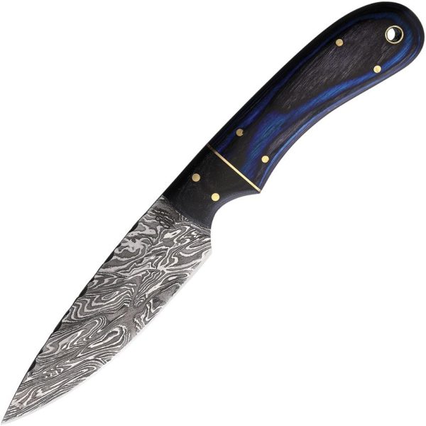 BucknBear Utility Hunter DP Fixed Blade Damascus Steel Knife