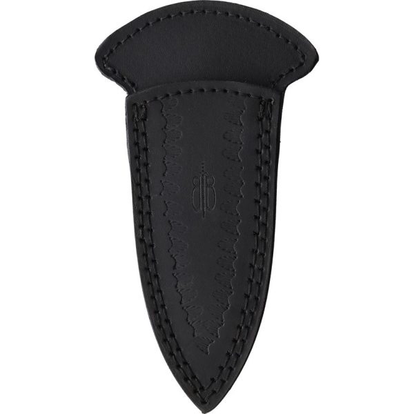 BucknBear Push Dagger 3" Damascus Steel Fixed Blade Knife