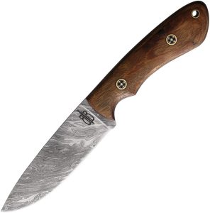 BNB15666.jpg BucknBear Texas Hunter 4.25" Damascus Fixed Blade Knife