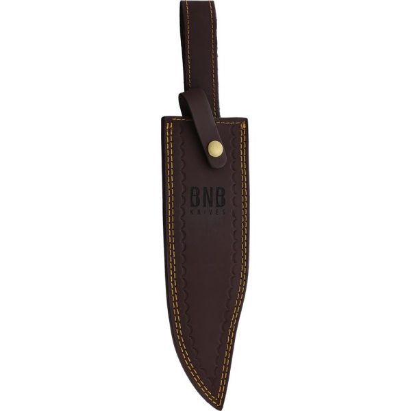 BNB16305_add_01.jpg BucknBear Big Game Texas Bowie Fixed Blade Damascus Steel Stag