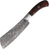BucknBear Big Kitchen Utility Fixed Blade Damascus Steel Knife