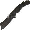 BNB42395C.jpg BucknBear Cleaver Framelock - D2 Blade Green Handle