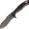 BucknBear Diesel Framelock Folding Knife 14C28N Stainless