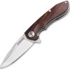 Boker Wiki G Linerlock Brown Wood 14C28N