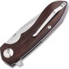 Boker Wiki G Linerlock Brown Wood 14C28N