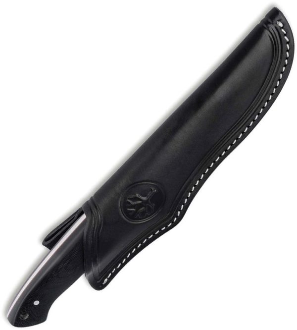 Boker Arbolito Newenche Fixed Blade - Black Micarta G10