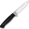 Boker Arbolito Newenche Fixed Blade - Black Micarta G10
