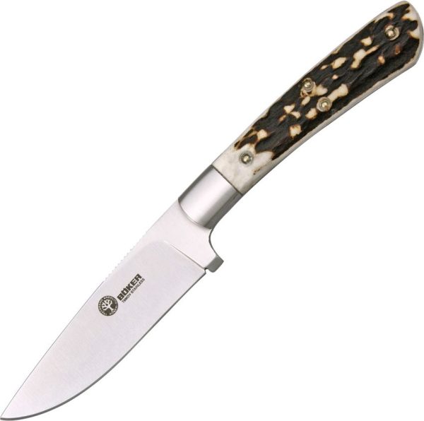 BO02BA736H.jpg Boker Arbolito Nicker Fixed Blade - Stag Handle
