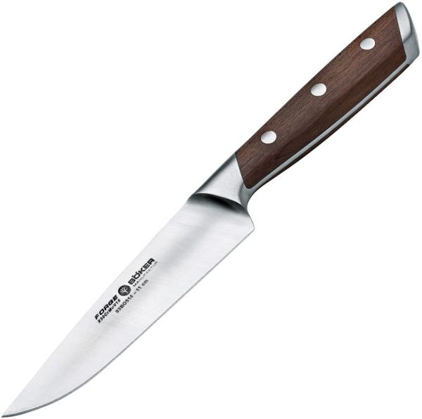 Boker Forge Utility Knife Maple Handle