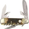Boker Camp Knife - Stag Handle Multi-Tool