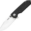 Boker Sherman EDC Framelock Carbon Fiber MagnaCut