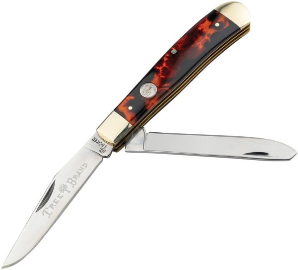Boker Trapper Tortoise Shell Two-Blade Folder