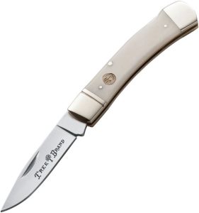 Boker Gentleman's Lockback White Bone D2