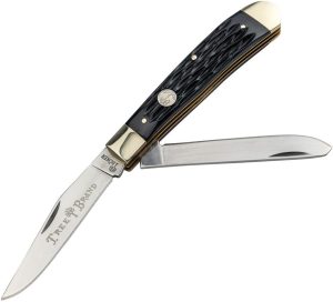 BO110824.jpg Boker Trapper Black Bone Two-Blade Folding Knife