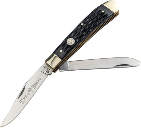 BO110824.jpg Boker Trapper Black Bone Two-Blade Folding Knife