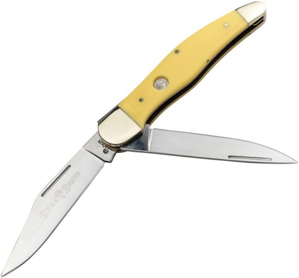 Boker Folding Hunter Yellow Satin D2