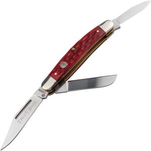 BO110855.jpg Boker Trad Series Stockman Red Bone D2 Folding Knife