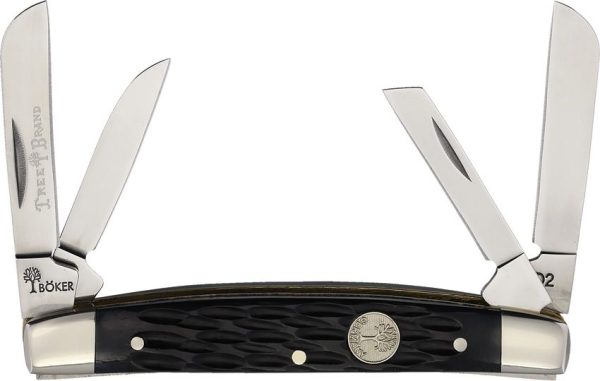 Boker Congress Black Bone Multi-Blade Knife