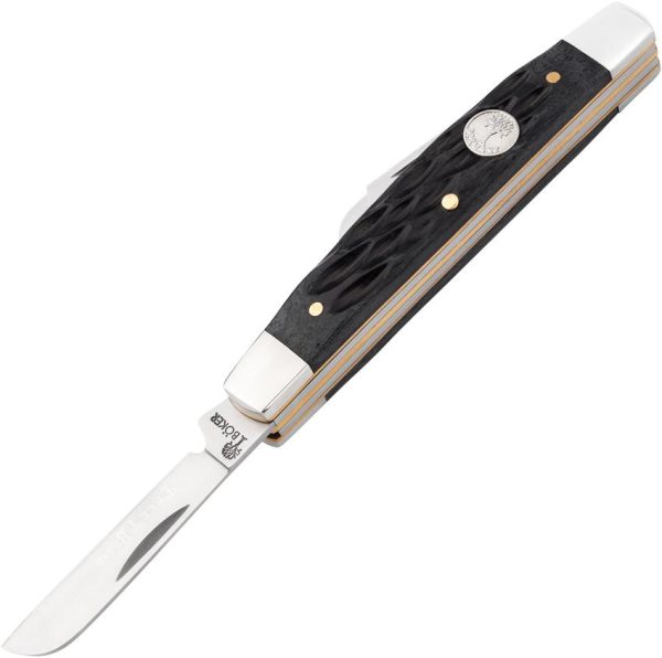 Boker Congress Black Bone Multi-Blade Knife