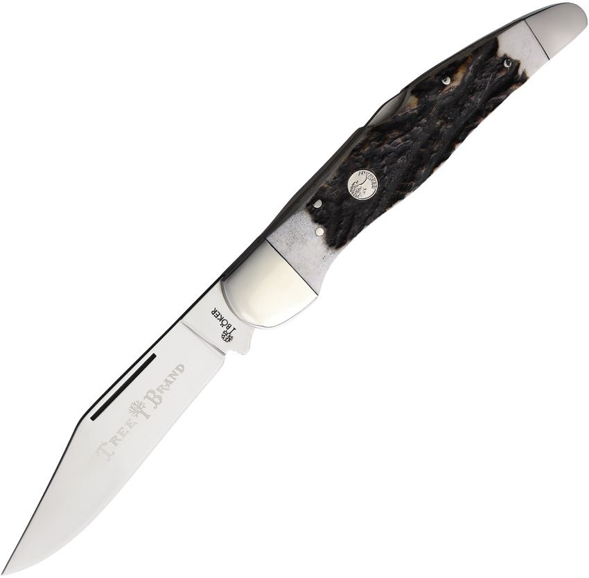 Boker TS 2.0 Folding Hunter Lockback D2 Stag 5.25"