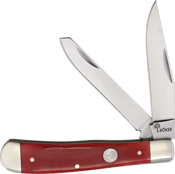 BO110882.jpg Boker Trapper Carbon Red Bone - 1095HC Mirror Finish