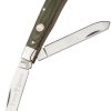 Boker TS 2.0 Trapper Green Canvas Micarta D2
