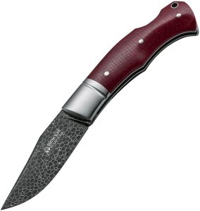 BO111025DAM.jpg Boker Durand Damascus Lockback Red Micarta