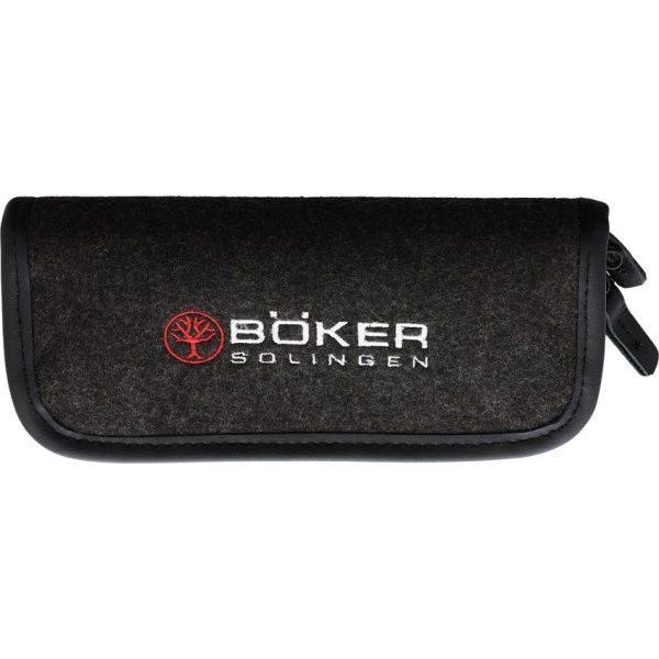 Boker Lockback Stag Bohler N690 Stainless Knife