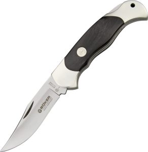 Boker Lockback Horn Buffalo 440C Stainless Knife