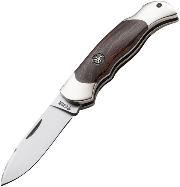 Boker Boy Scout Lockback Ironwood N690 Stainless