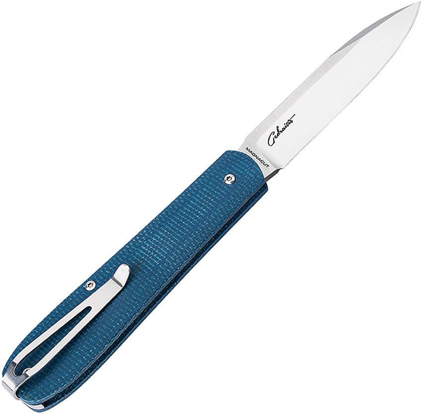Boker Coffin Slip Joint Folding Knife MagnaCut Denim 3.13"