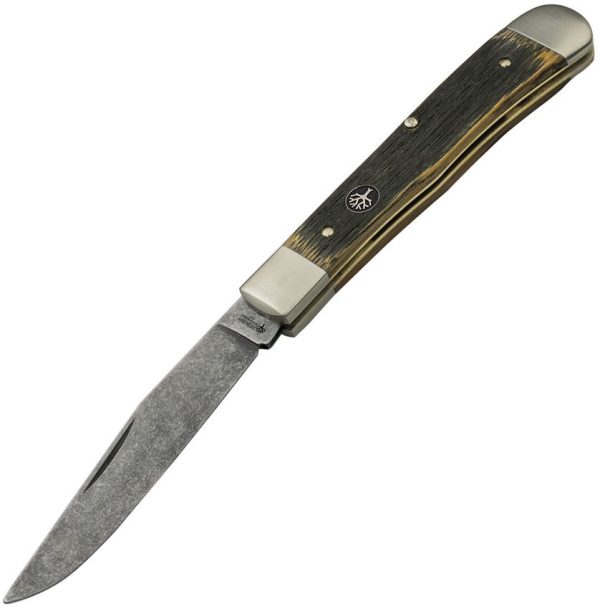 Boker Schloss Burg Trapper O1 Oak Handle
