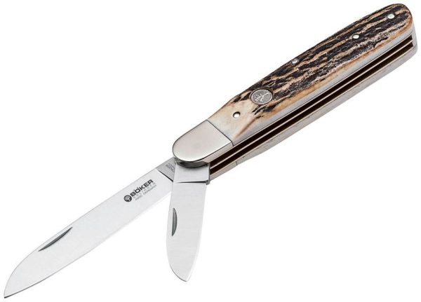 Boker Enigma Folder Stag - Dual Blade Design
