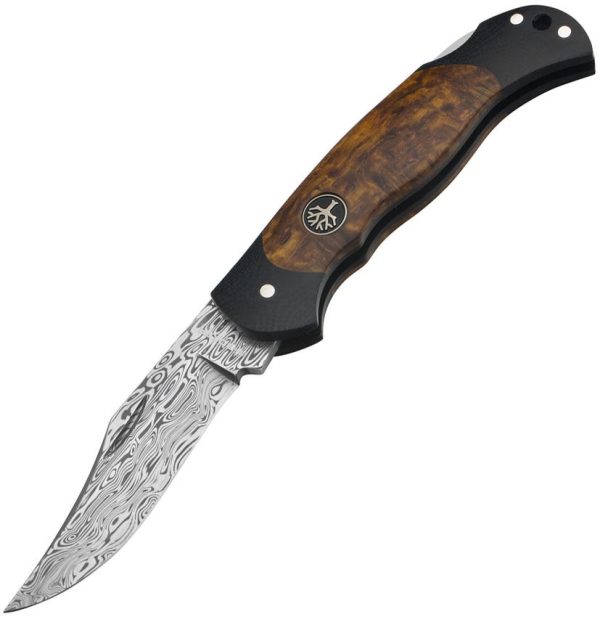 Boker Junior Scout Lockback Damascus - G10 Birch