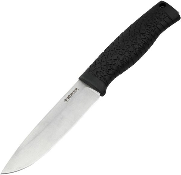 Boker Bronco Fixed Blade - Black TPE CPM-3V Steel