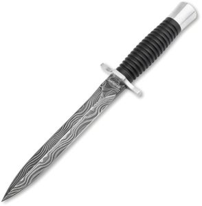 BO121508DAM.jpg Boker Acht-Acht Flak Dagger - Damascus 7.25 inch Blade