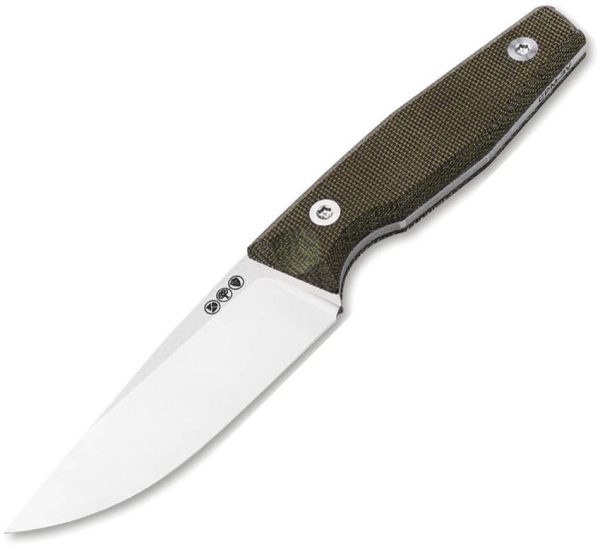 Boker AK4 Fixed Blade - Green Micarta CPM-3V