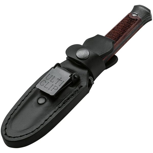 Boker Boot Dagger Damascus - Double Edge Rosewood