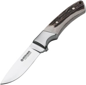 Boker Integral Hunter Fixed Blade - Stag Handle 440C
